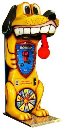 Boxer Dog Boxing Arcade Machine