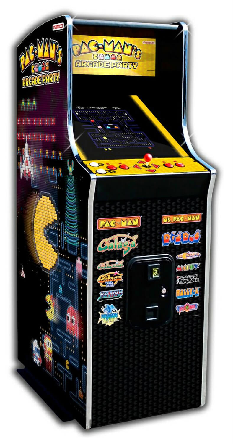 Namco Pac-Man's Arcade Party Upright Arcade Machine ...