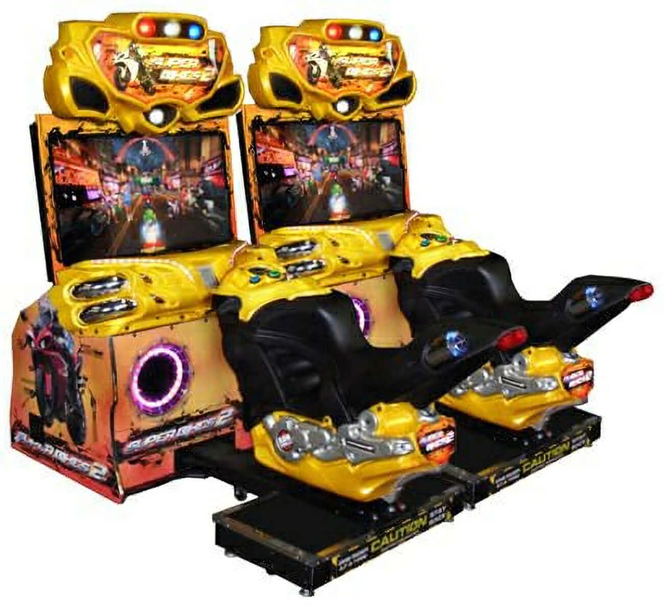 Raw Thrills Super Bikes 2 Twin Arcade Machine