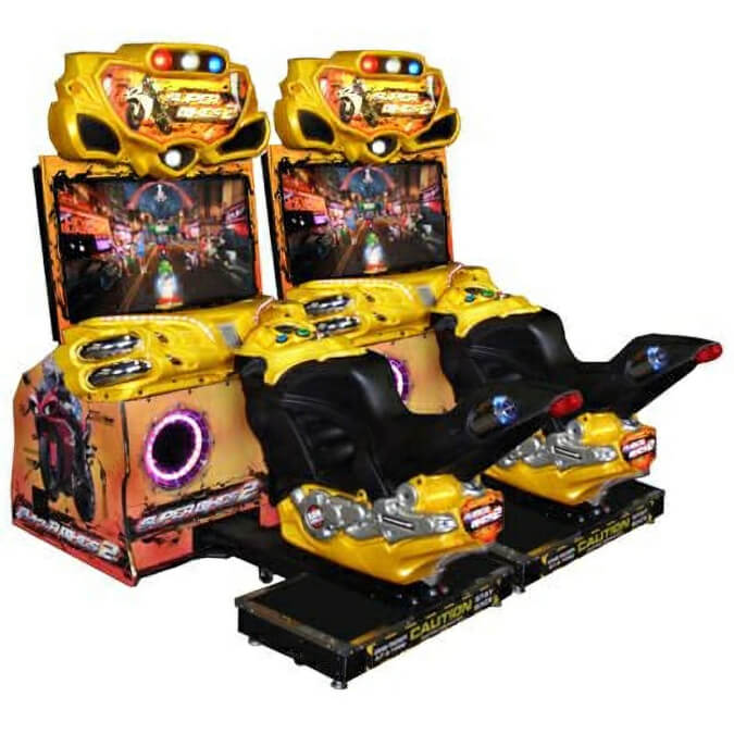 Raw Thrills Super Bikes 2 Twin Arcade Machine