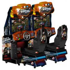 Raw Thrills Fast & Furious: Super Cars Twin Arcade Machine