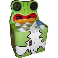 GamePlus Happy Frog Hammer Arcade Machine