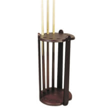 Deluxe Round Cue Stand for 9 Cues