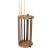 Deluxe Round Cue Stand for 9 Cues