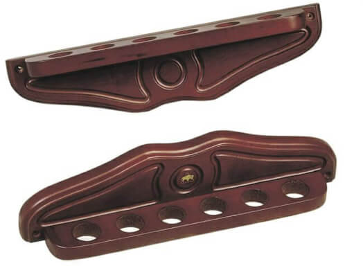 Deluxe Wall Mounted 6 Cue Rack