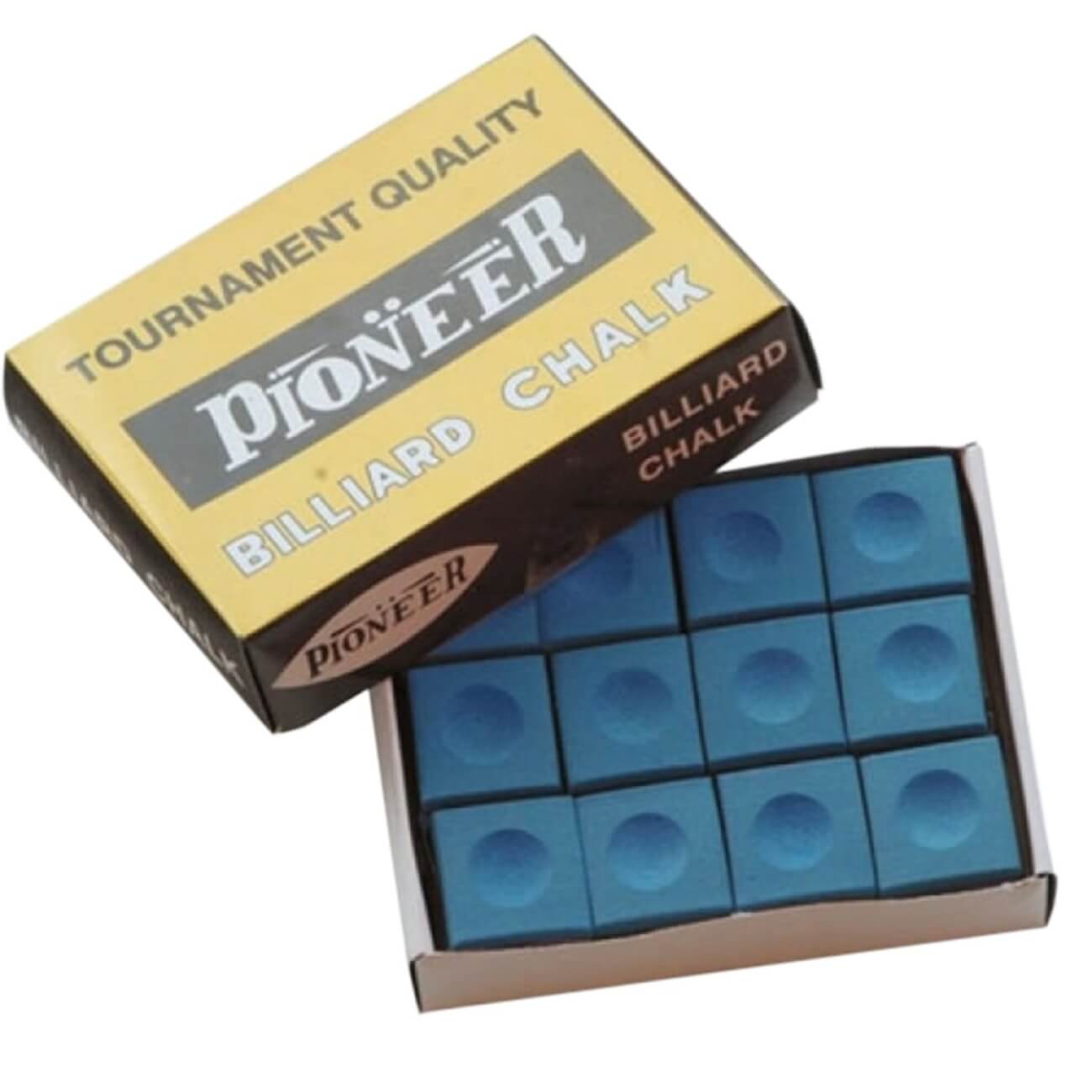 Pioneer Billiard Pro Chalk (12 Pieces)