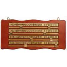 Snooker Scoreboard for 4 Players (3164.000)