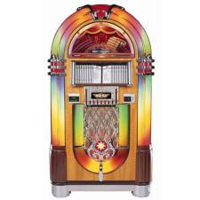 Rock-Ola Bubbler Walnut CD Jukebox