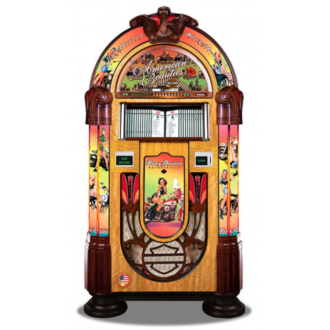 Rock-Ola Harley Davidson: American Beauties CD Jukebox