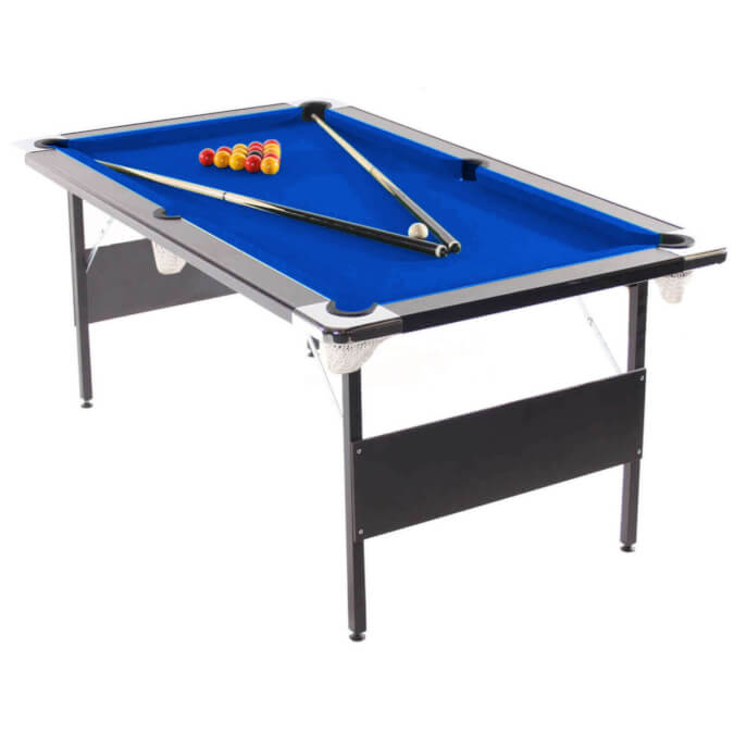 Deluxe Foldaway Folding Leg Pool Table