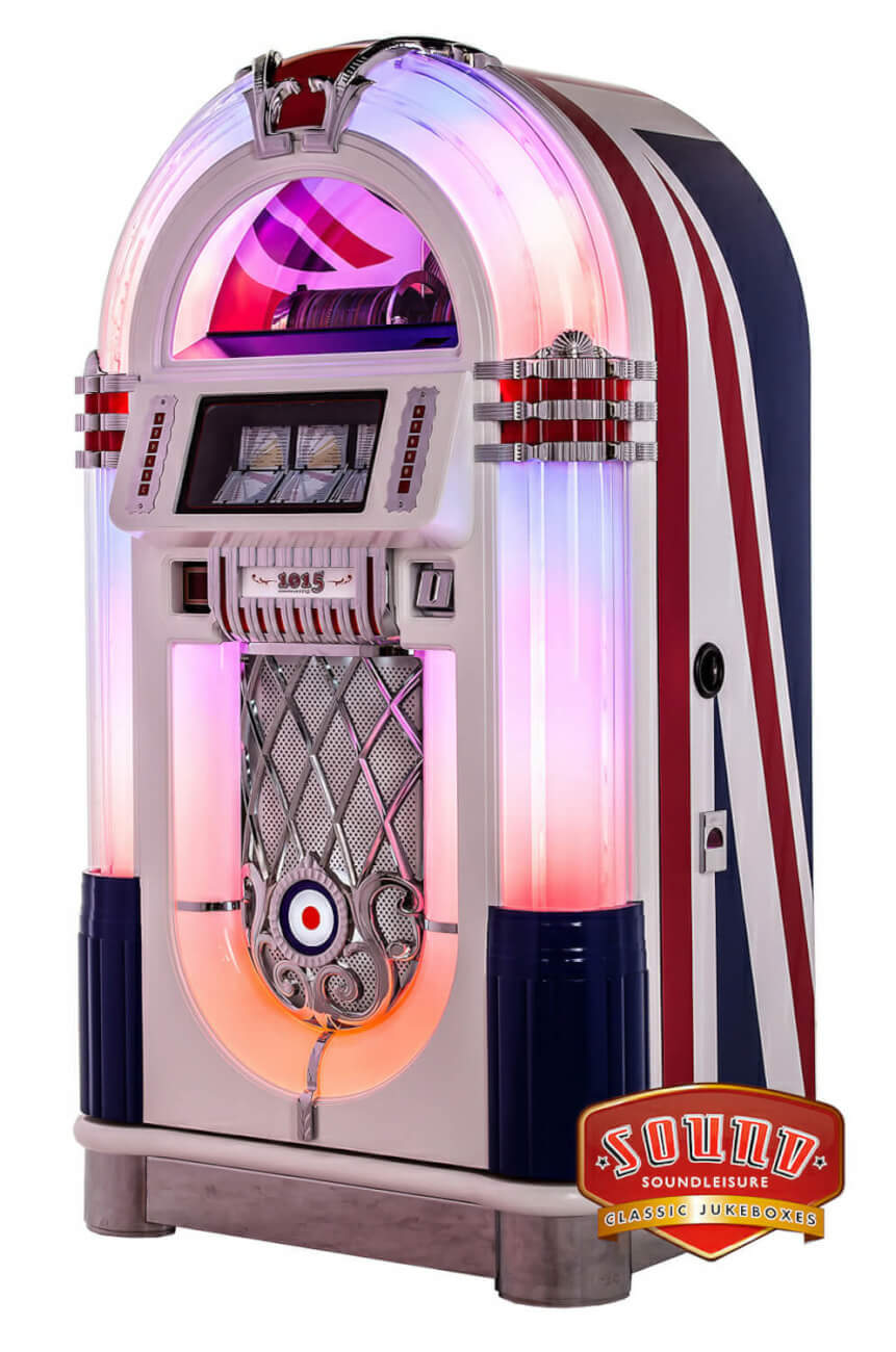Sound Leisure Juke Britannia CD Jukebox | Liberty Games