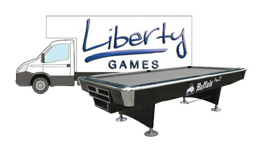 Pool Table Moving - 7ft, 8ft & 9ft American Slate Bed Pool Table