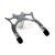 Spider Rest Head - Chrome (47-1030-9)