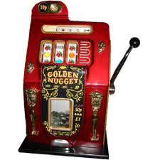 Mills Golden Nugget One Arm Bandit