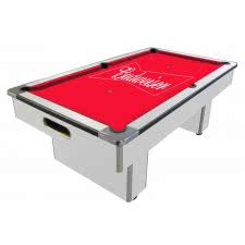 Budweiser Slate Bed Pool Table