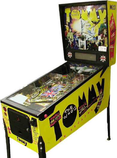 The Who's Tommy Pinball Wizard Pinball Machine