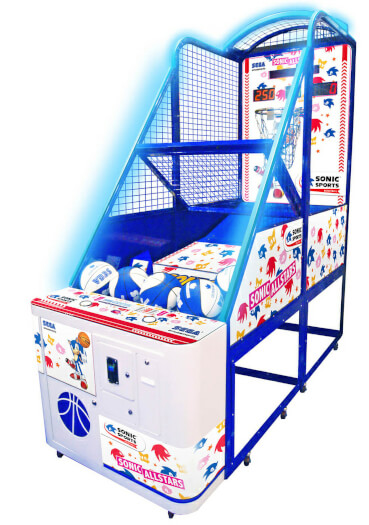 Sega Sonic Sports Basketball Redemption Machine