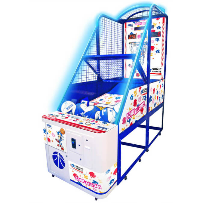 Sega Sonic Sports Basketball Redemption Machine