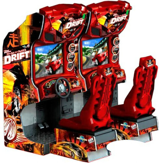 Raw Thrills Fast And The Furious Drift Twin Arcade Machine