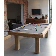 Billard Toulet Outdoor Teck Slate Bed Snooker Table