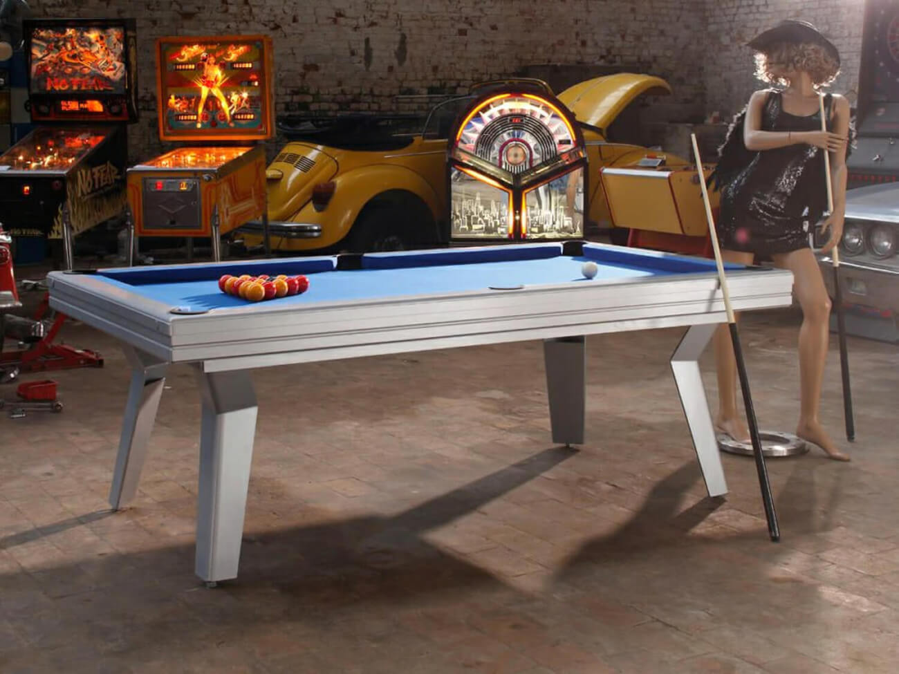 Billard Toulet Pop Slate Bed Snooker Table