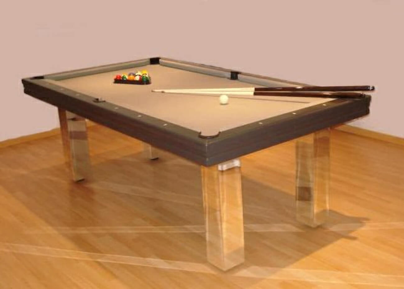 Billard Toulet Miroir Slate Bed Snooker Table