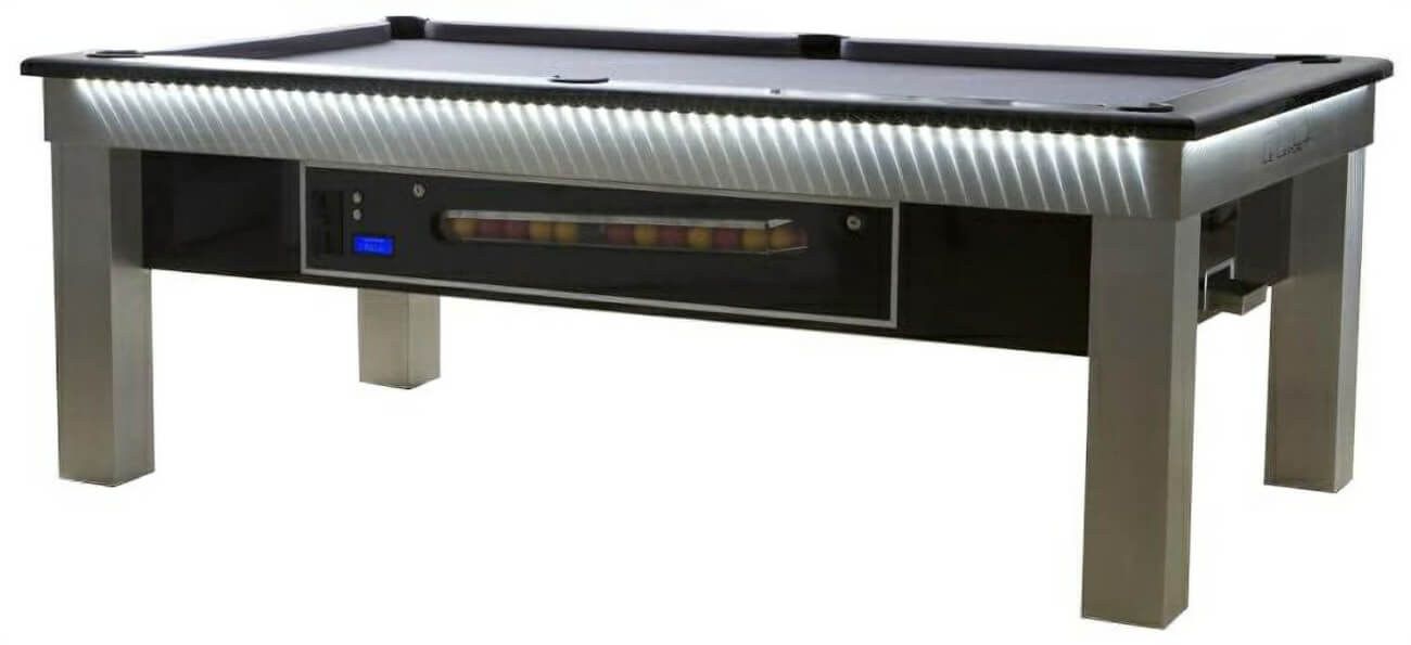 Billard Toulet Lambert Coin Operated Slate Bed Pool Table