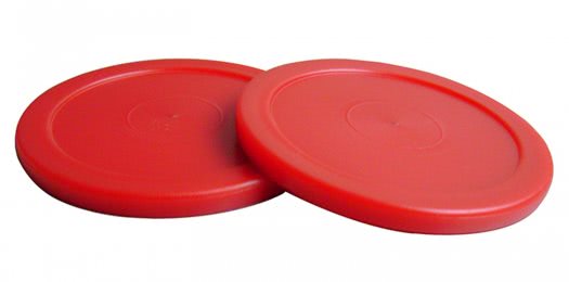 Strikeworth Red Air Hockey Puck - 63mm Diameter