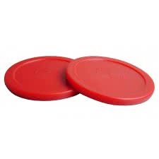 Strikeworth Red Air Hockey Puck - 63mm Diameter