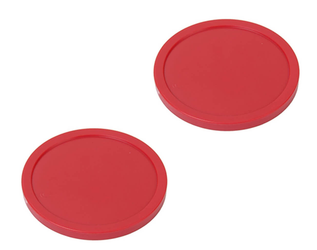 Strikeworth Red Air Hockey Puck - 75mm Diameter