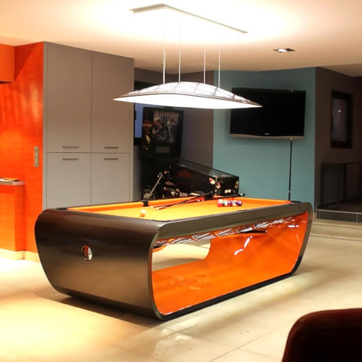 Billard Toulet Blacklight American Slate Bed Pool Table