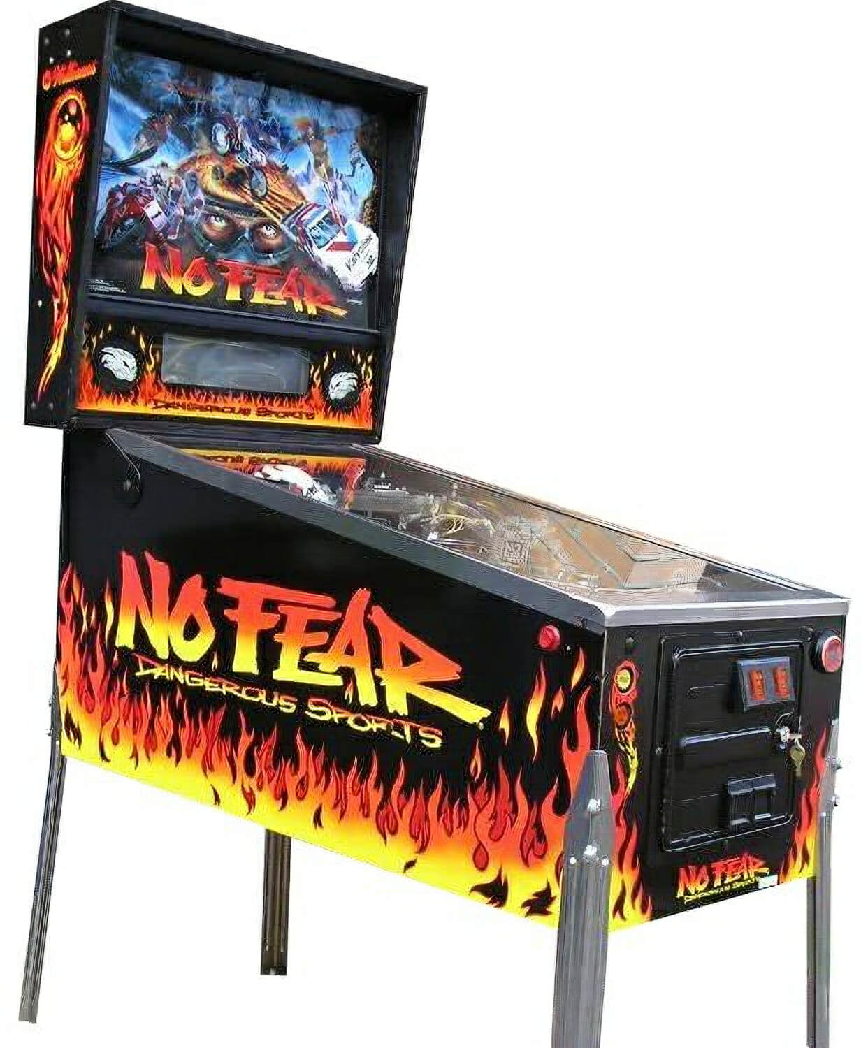 No Fear Dangerous Sports Pinball Machine For Sale Liberty Games