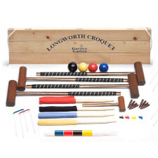 Longworth 4 Player Croquet Set in Box (2127)