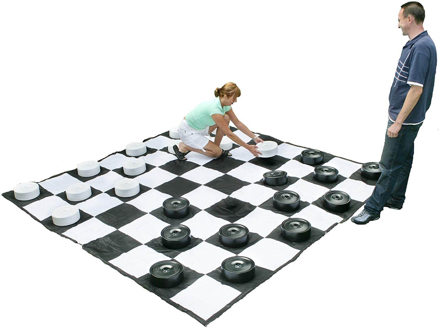 Giant Draughts Pieces (805) Liberty Games
