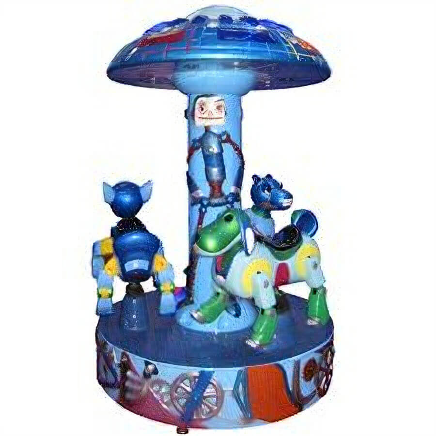 Tecway Puppyland Carousel Kiddy Ride
