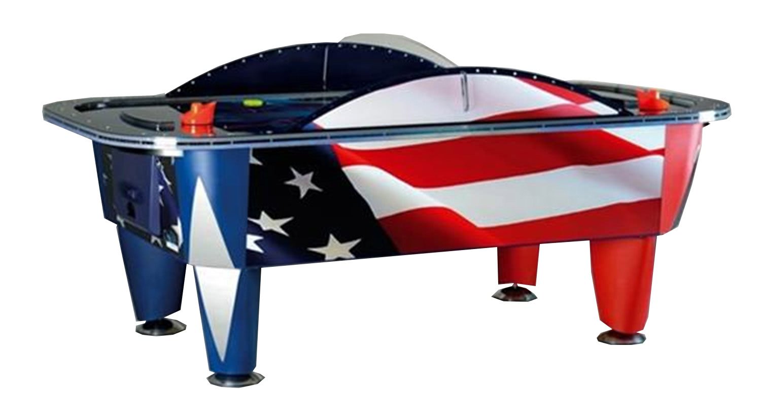 yukon patriot 8 foot commercial air hockey table liberty yukon patriot 8 foot commercial air hockey table liberty