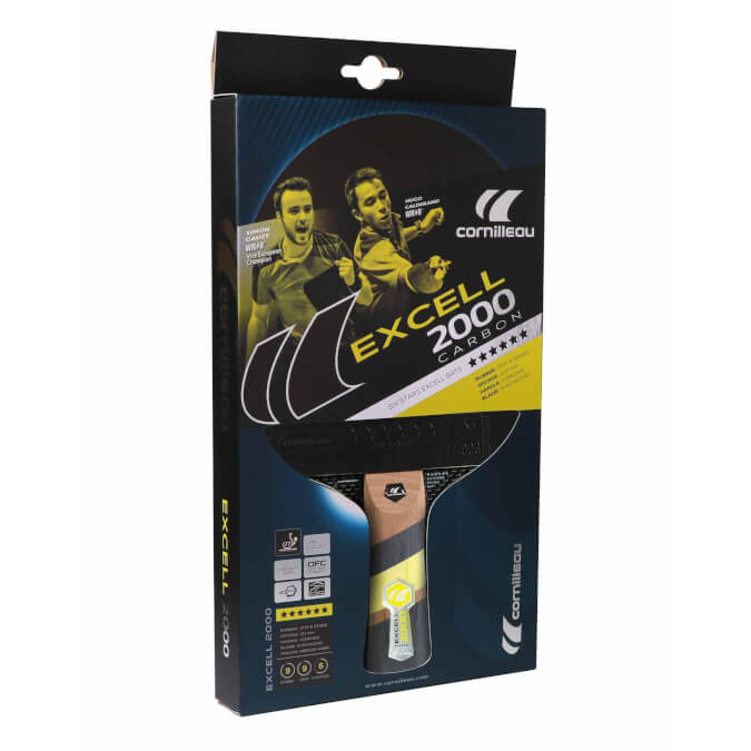 Cornilleau Excell 2000 Carbon ITTF Table Tennis Bat