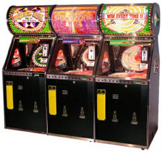 Benchmark Wheel Deal 3 Player Novelty Redemption Machine
