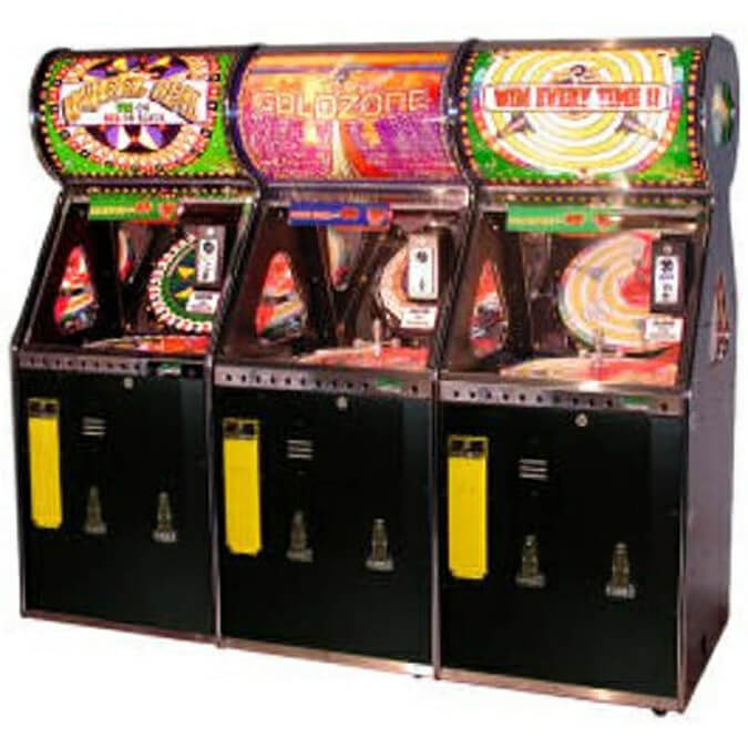 Benchmark Wheel Deal 3 Player Novelty Redemption Machine