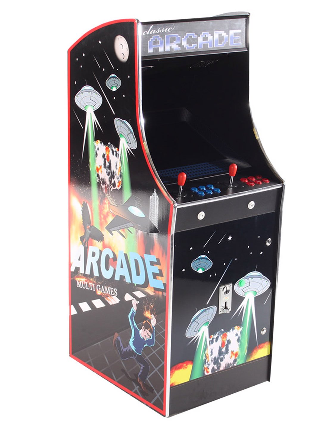Cosmic Fighter Multi Game Arcade Machine Liberty Games