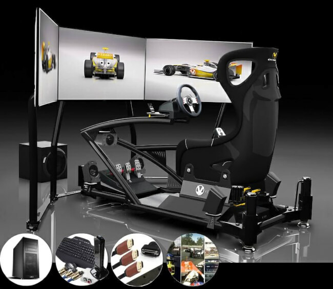 Vesaro Racing Simulator Stage 5 Package | Liberty Games