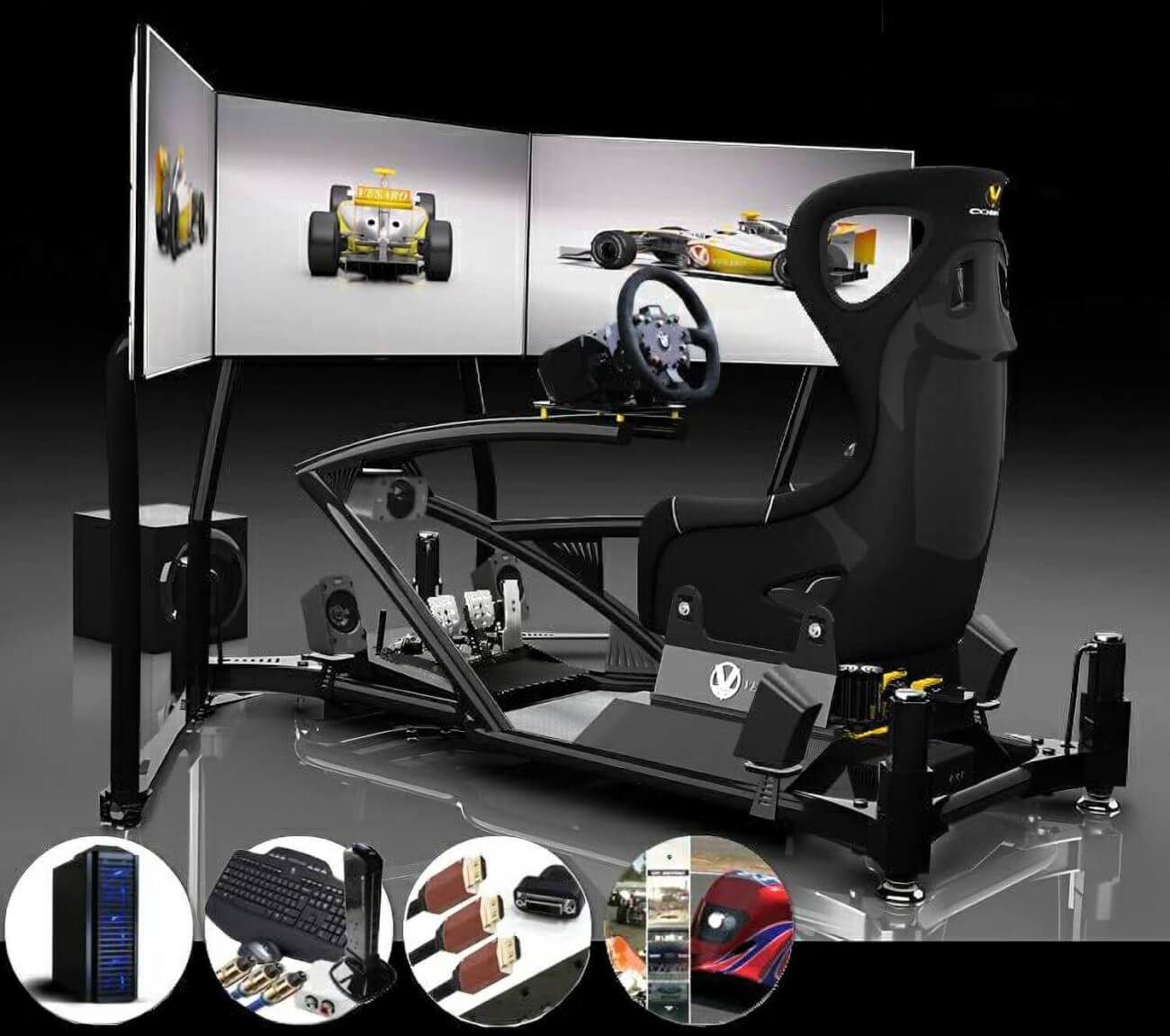 Vesaro Racing Simulator Stage 9 Package