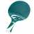 Cornilleau Tacteo 50 Turquoise Table Tennis Bat - (455405)