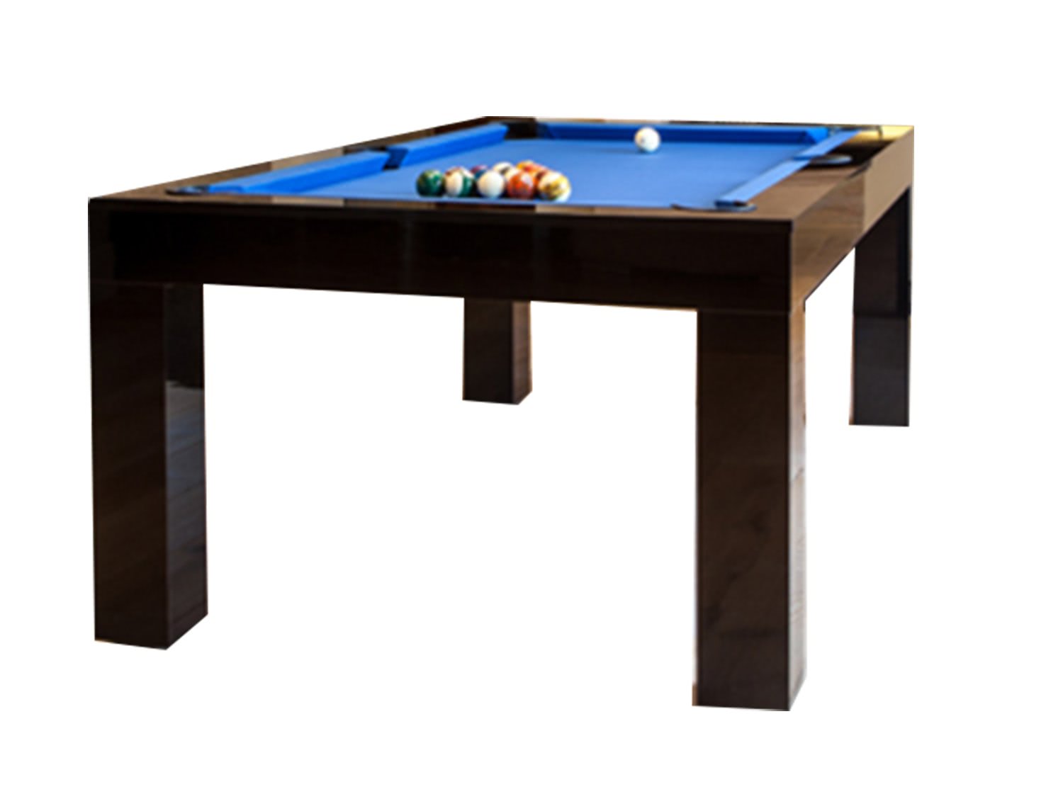 Duo Milano Piano Black Pool Dining Table Liberty Games