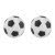Strikeworth 35mm Black and White Football Table Balls