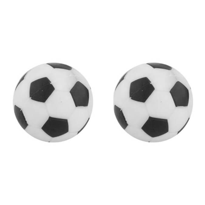 Strikeworth 31mm Black and White Football Table Balls