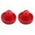 Strikeworth Red Air Hockey Pusher - 75mm Diameter