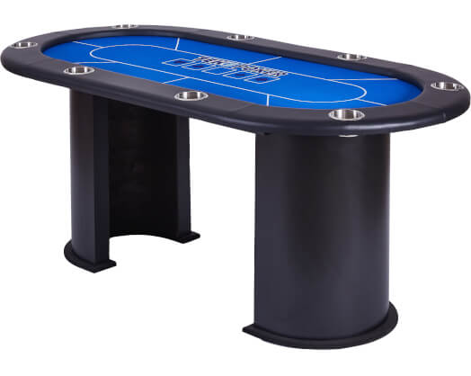 Tekscore Pro Curved Leg 6ft Poker Table