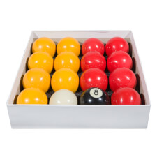 Competition 2'' Red & Yellow Pool Ball Set 