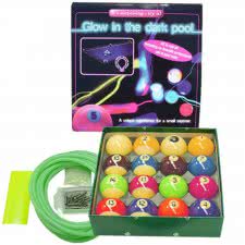 Aramith 2'' UV Spots & Stripes Pool Balls